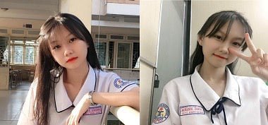 Hình ảnh xxx của em học sinh lớp 10 Bảo Trân