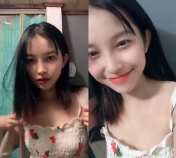 Em nude hoàn toàn để trông xinh