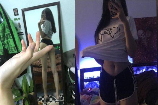 Người yêu chân dài thích ôm chặt anh