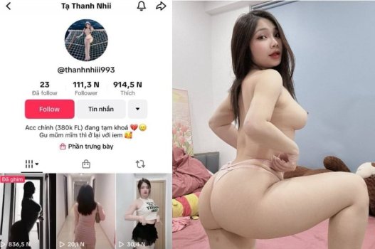 Làm cho vui vẻ khi hút cư địa của cô Tạ Thanh Nhi
