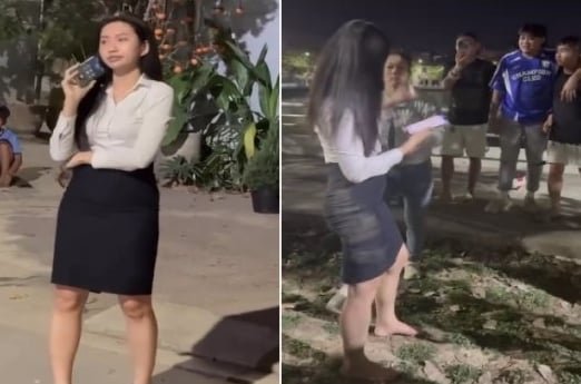 Clip đầy kịch tính với vụ việc tiểu tam nhân viên VIB gây sốc